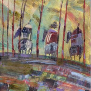 Heading Home – Original Painting by Linus Woods – SOLD