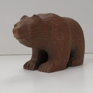 “Great Grizzly” original soapstone carving by Anthony Antoine