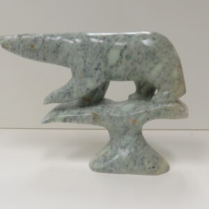 “Whale Tale” original soapstone carving by Anthony Antoine – SOLD