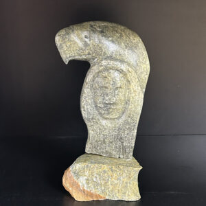 “Eagle Spirit” original soapstone carving by Anthony Antoine