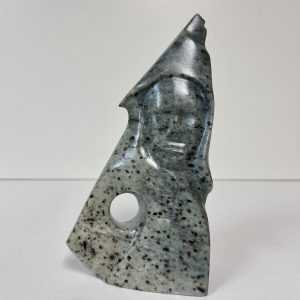 “Howling Transformation” original soapstone carving by Anthony Antoine