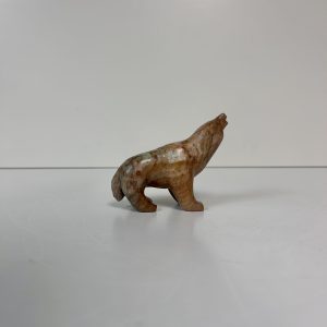 "Howler" original soapstone carving by Anthony Antoine
