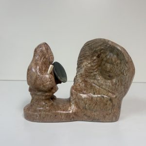 Family Song - original soapstone carving by Anthony Antoine