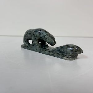 I’m Not Lunch – an original soapstone carving by Anthony Antoine