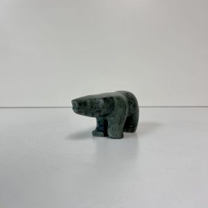 “Polar Bear” original soapstone carving by Anthony Antoine