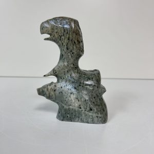 “Abstract Storyteller” original soapstone carving by Anthony Antoine