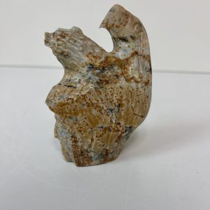 “Protecting Elders” original soapstone carving by Anthony Antoine