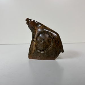 "Grizzly Dream" original soapstone carving by Anthony Antoine