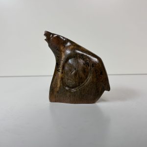 “Grizzly Dream” original soapstone carving by Anthony Antoine