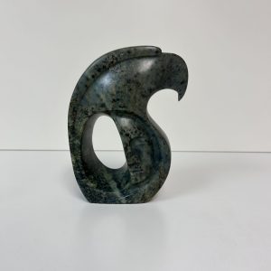 “Home” original soapstone carving by Leo Arcand
